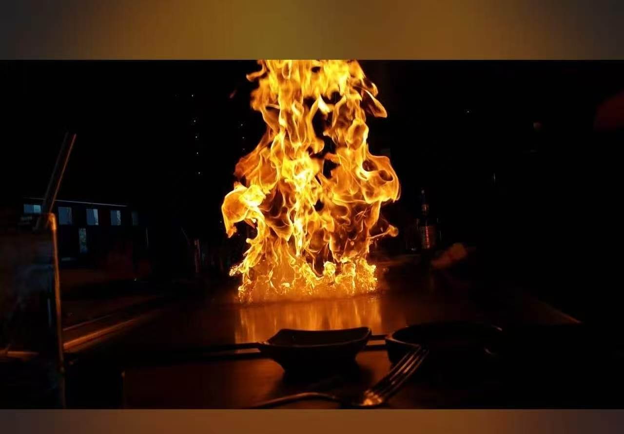 Hibachi dining experience
